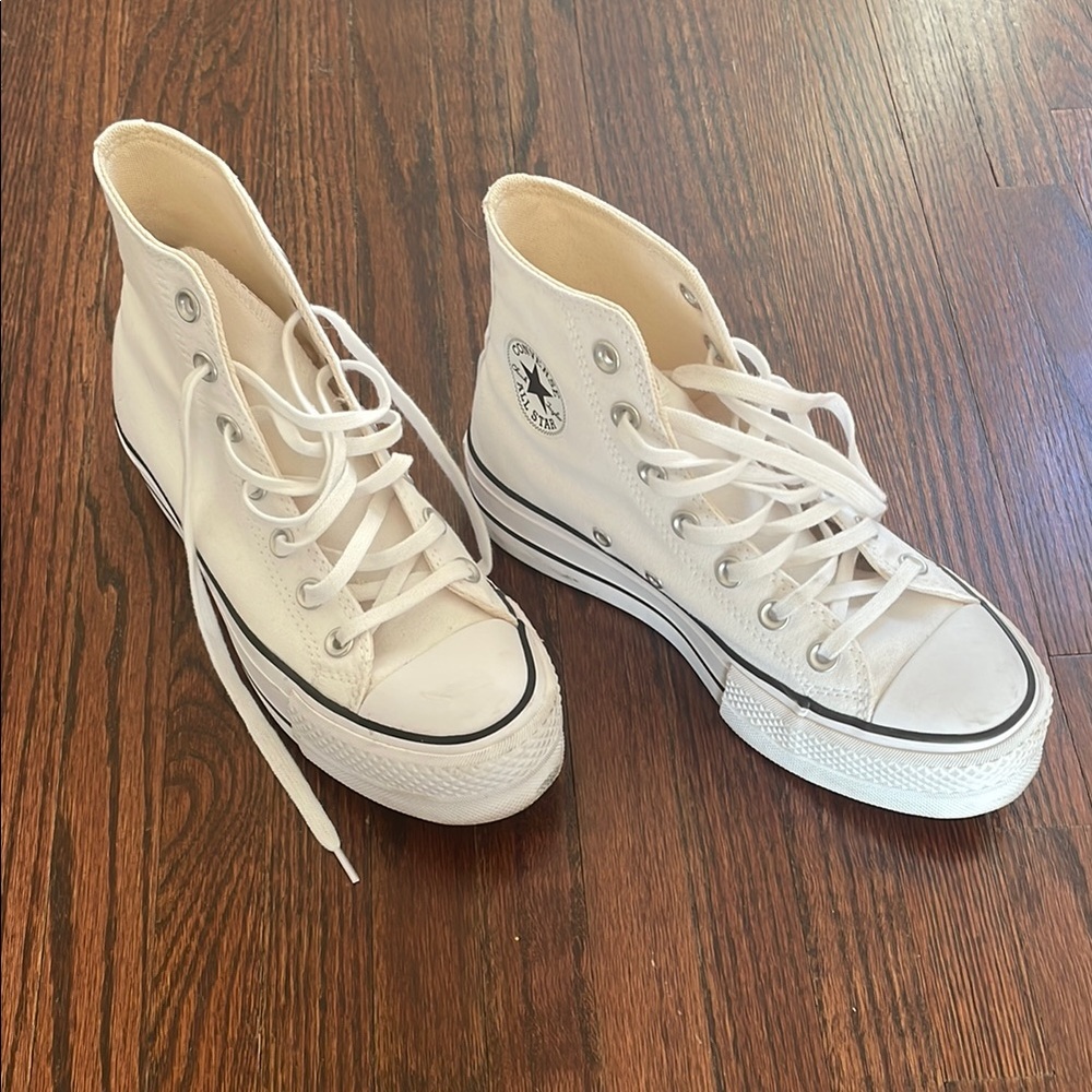 Converse Women's White High-Top Sneakers